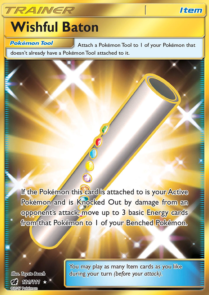 Wishful Baton - Pokémon TCG Card