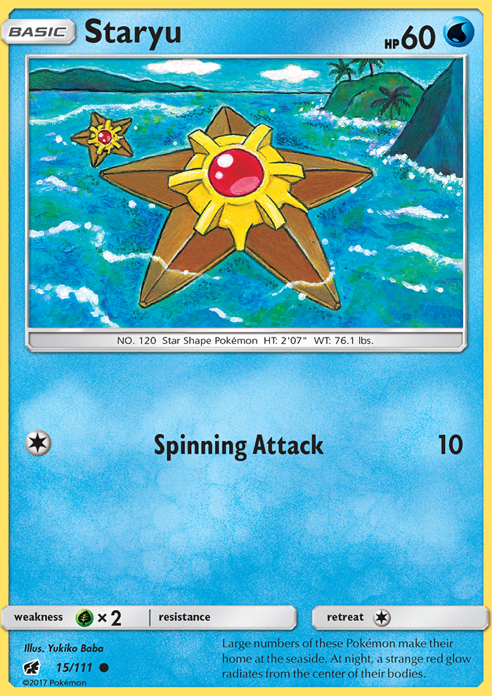 Staryu - Pokémon TCG Card