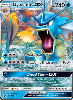 Gyarados GX - pokemon TCG Card