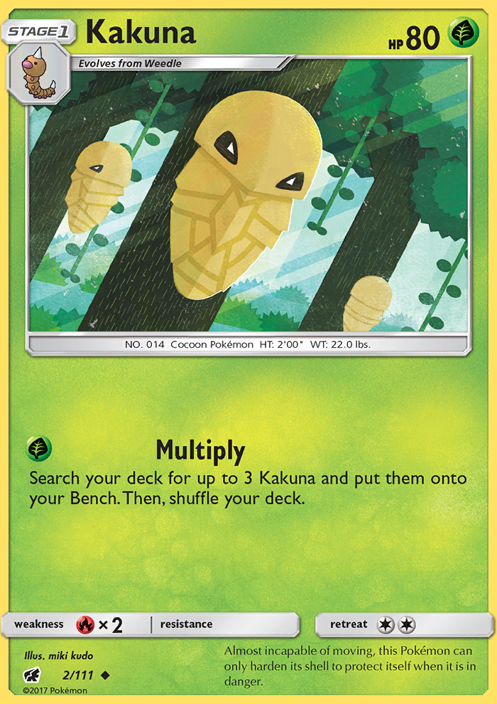 Kakuna - Pokémon TCG Card
