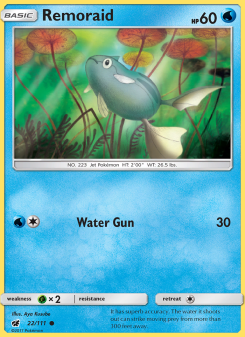 Remoraid - pokemon TCG Card