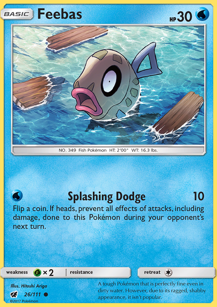 Feebas - Pokémon TCG Card