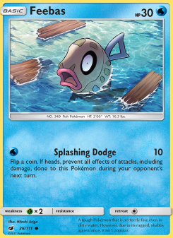 Feebas - pokemon TCG Card