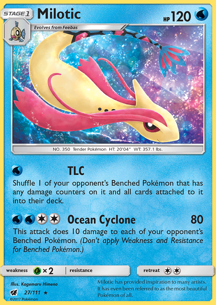 Milotic - Pokémon TCG Card