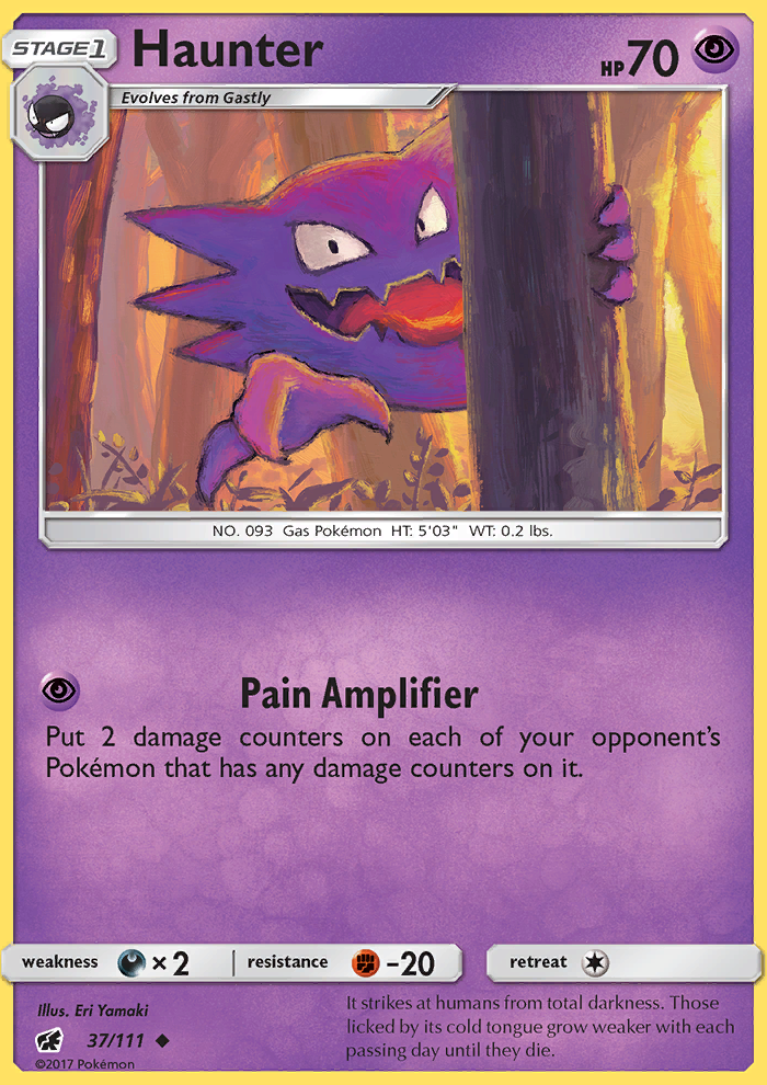 Haunter - Pokémon TCG Card