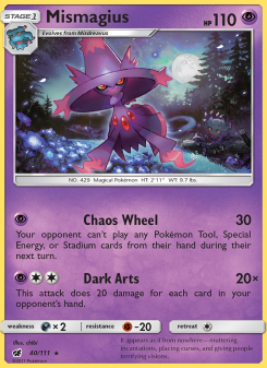 Mismagius - pokemon TCG Card