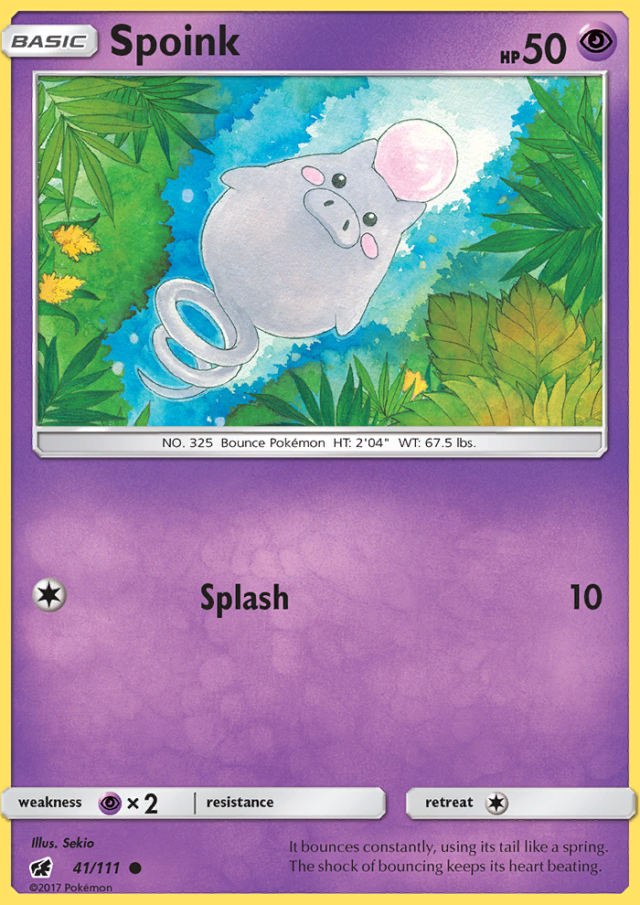 Spoink - Pokémon TCG Card