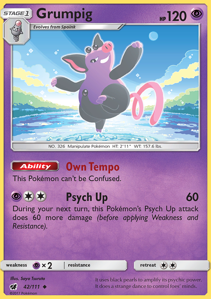 Grumpig - Pokémon TCG Card