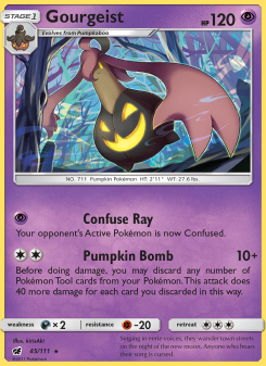 Gourgeist - pokemon TCG Card