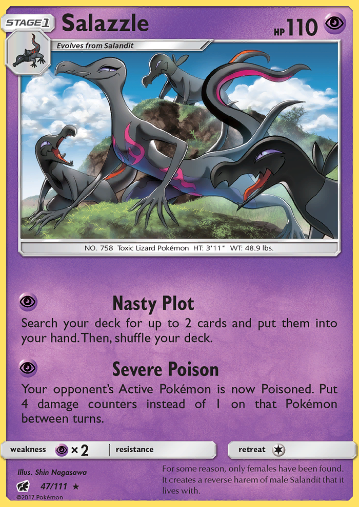 Salazzle - Pokémon TCG Card
