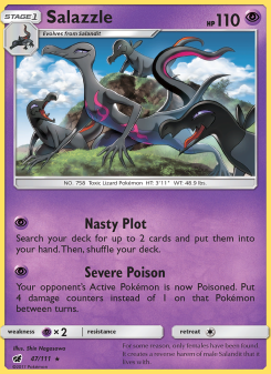 Salazzle - pokemon TCG Card