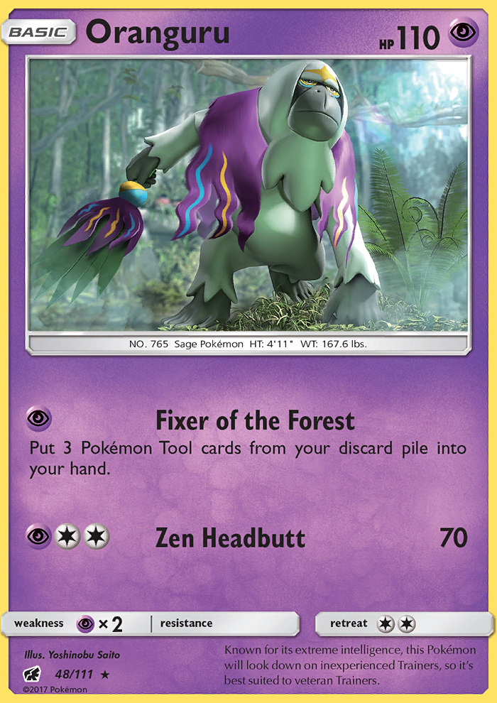 Oranguru - Pokémon TCG Card