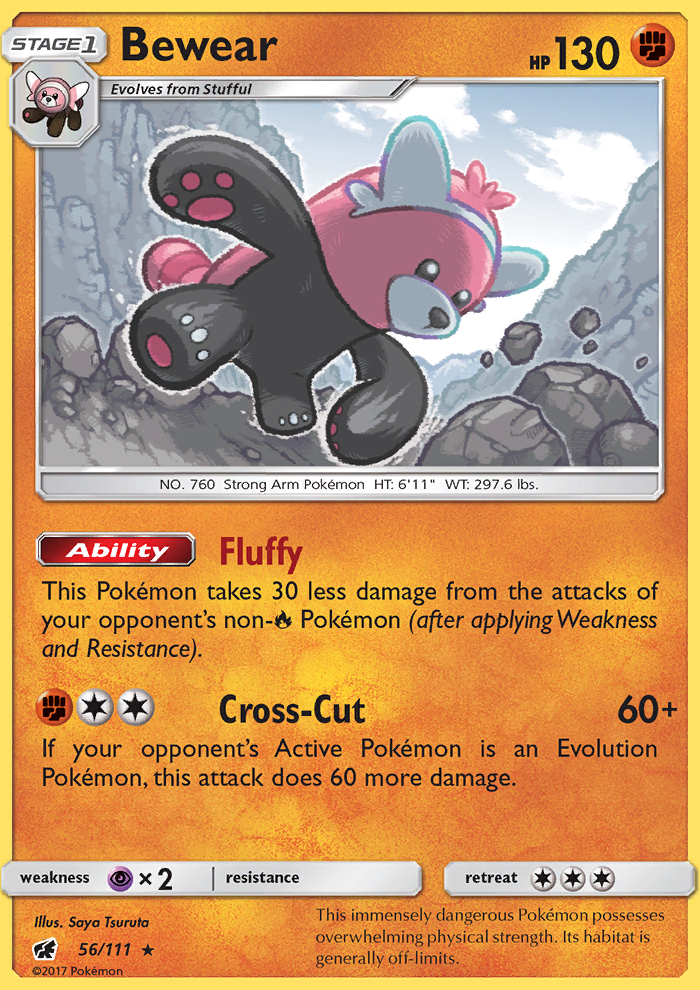 Bewear - Pokémon TCG Card