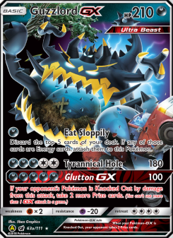 Guzzlord-GX - pokemon TCG Card