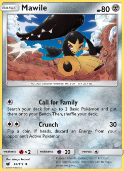 Mawile - pokemon TCG Card
