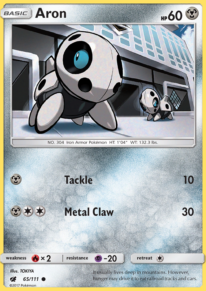 Aron - Pokémon TCG Card
