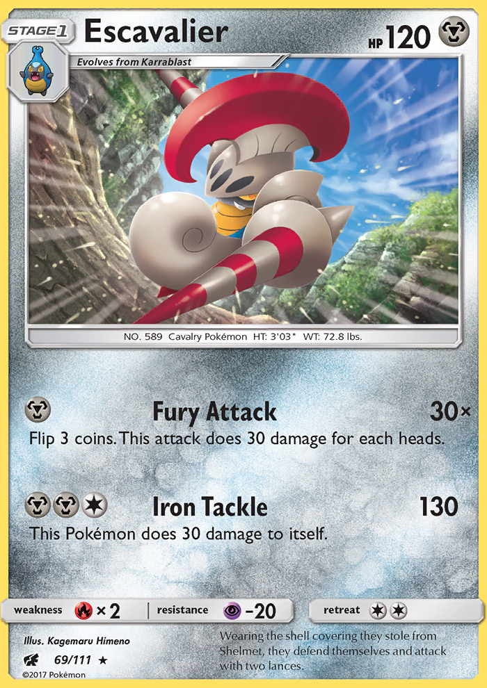 Escavalier - Pokémon TCG Card