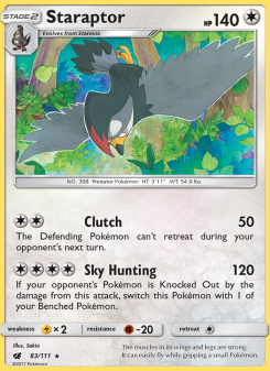 Staraptor - pokemon TCG Card