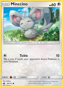 Minccino - pokemon TCG Card