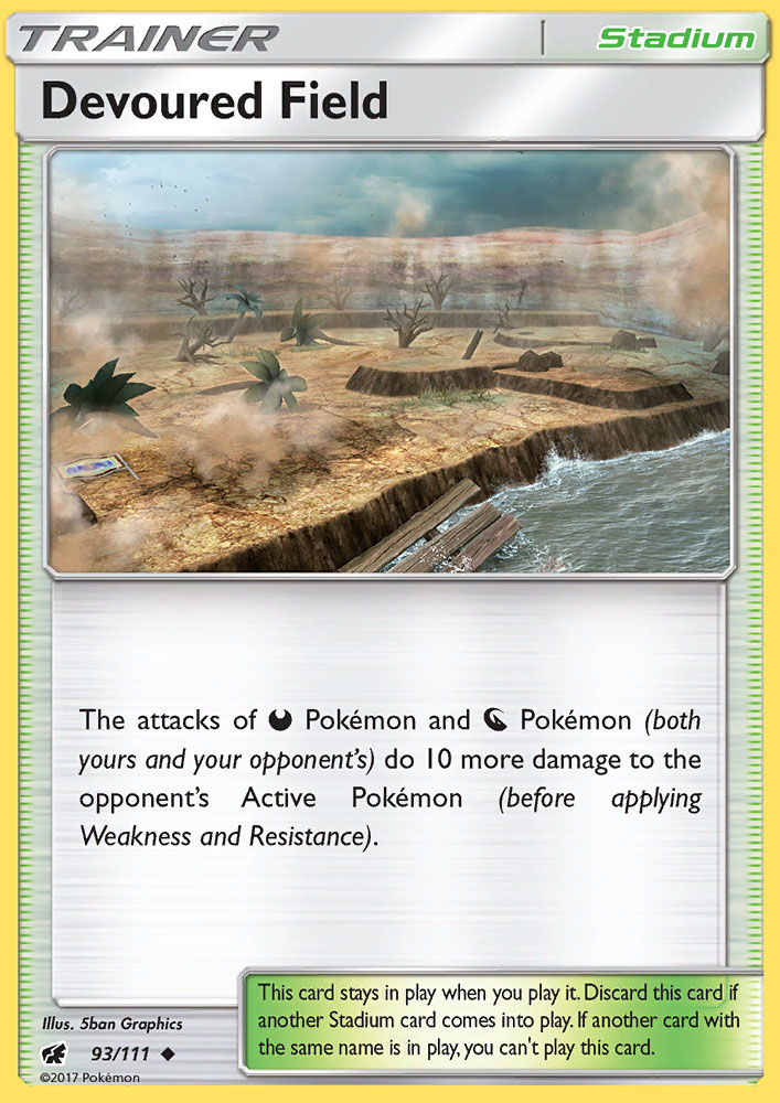 Devoured Field - Pokémon TCG Card