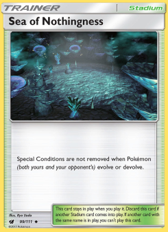 Sea of Nothingness - pokemon TCG Card