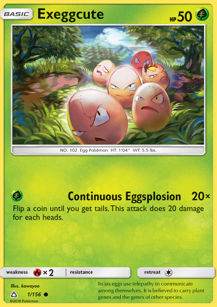 Exeggcute - Pokémon TCG Card