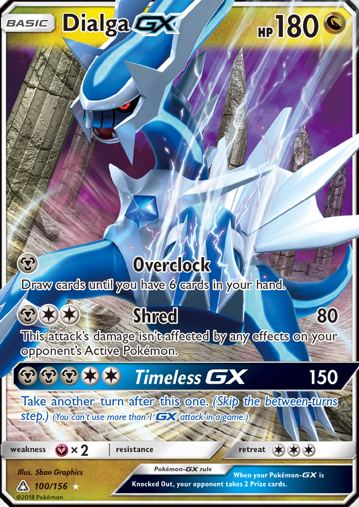 Dialga GX - Pokémon TCG Card