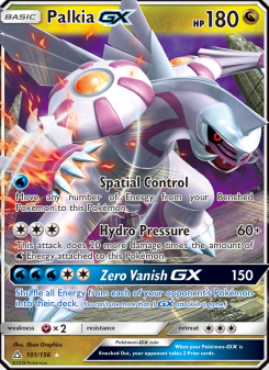 Palkia GX - pokemon TCG Card