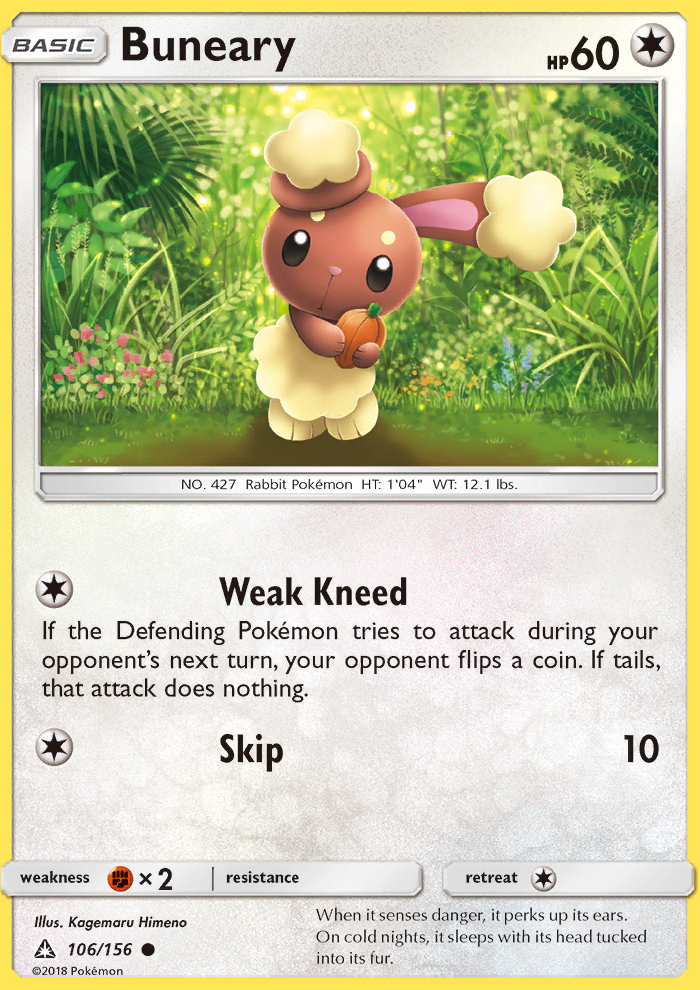 Buneary - Pokémon TCG Card