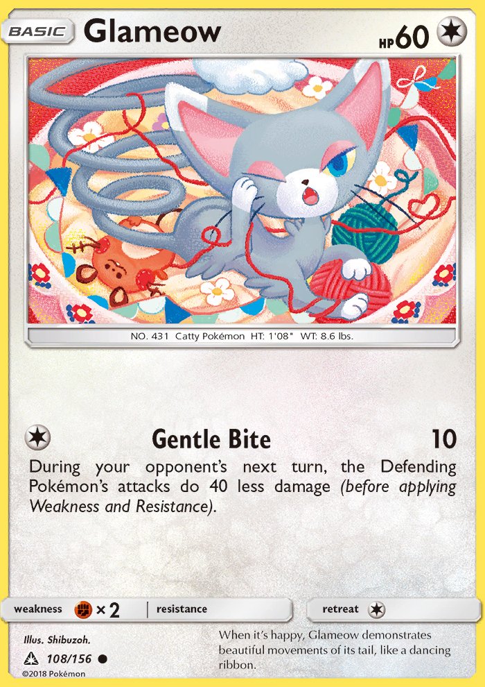 Glameow - Pokémon TCG Card