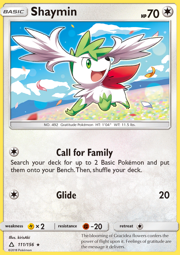 Shaymin - Pokémon TCG Card