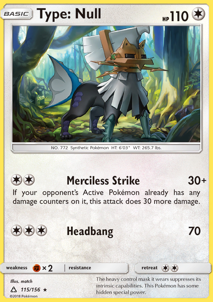 Type: Null - Pokémon TCG Card