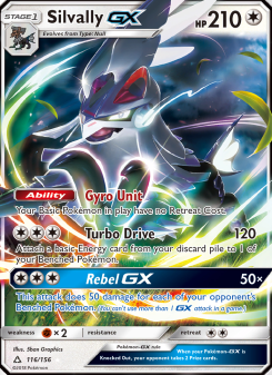 Silvally GX - pokemon TCG Card
