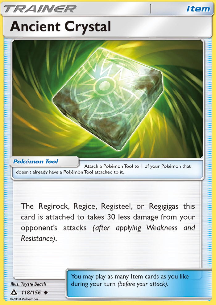 Ancient Crystal - Pokémon TCG Card