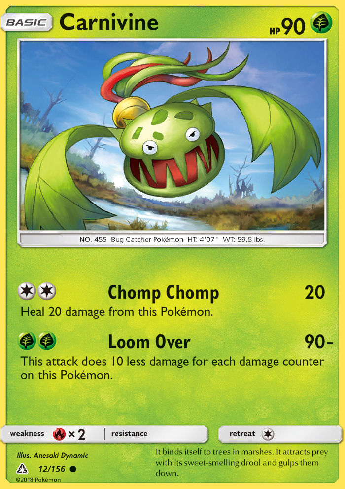 Carnivine - Pokémon TCG Card