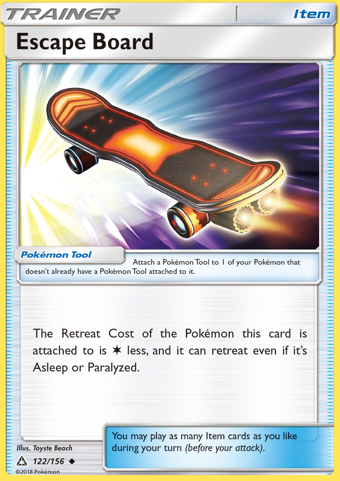 Escape Board - Pokémon TCG Card