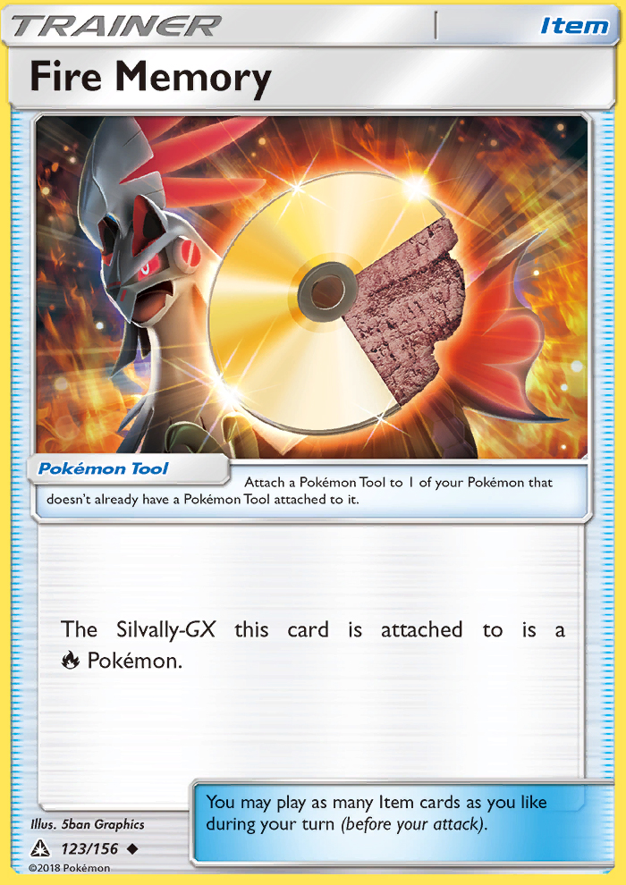 Fire Memory - Pokémon TCG Card