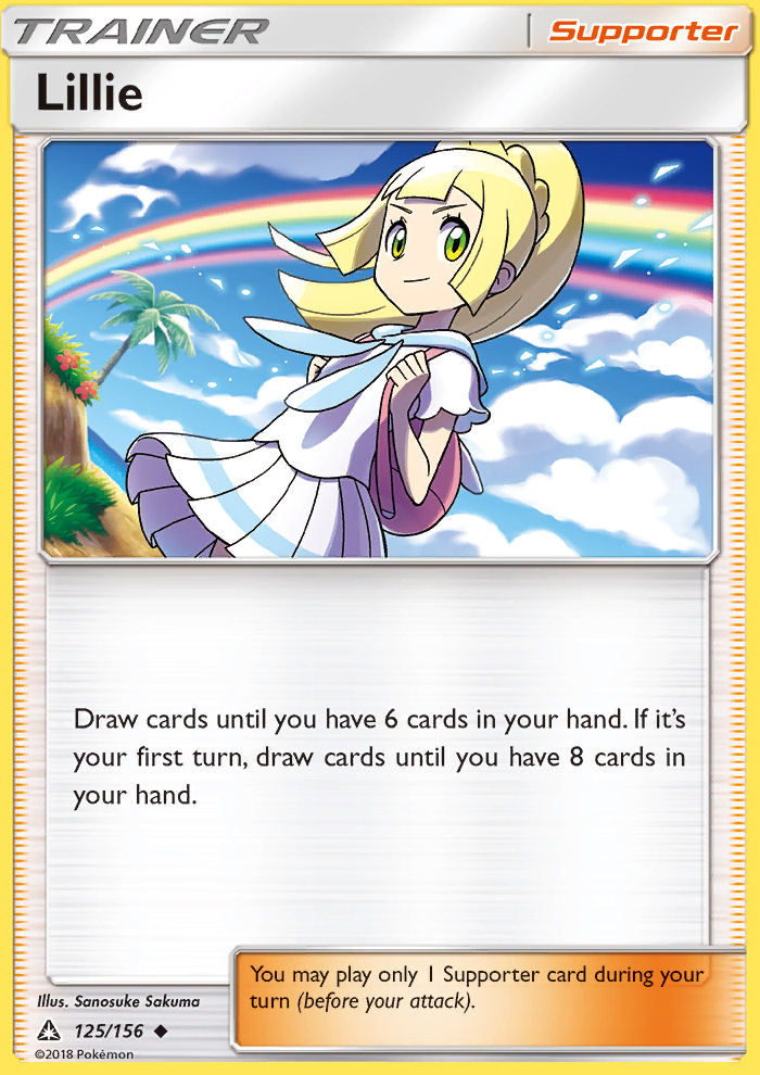 Lillie - Pokémon TCG Card