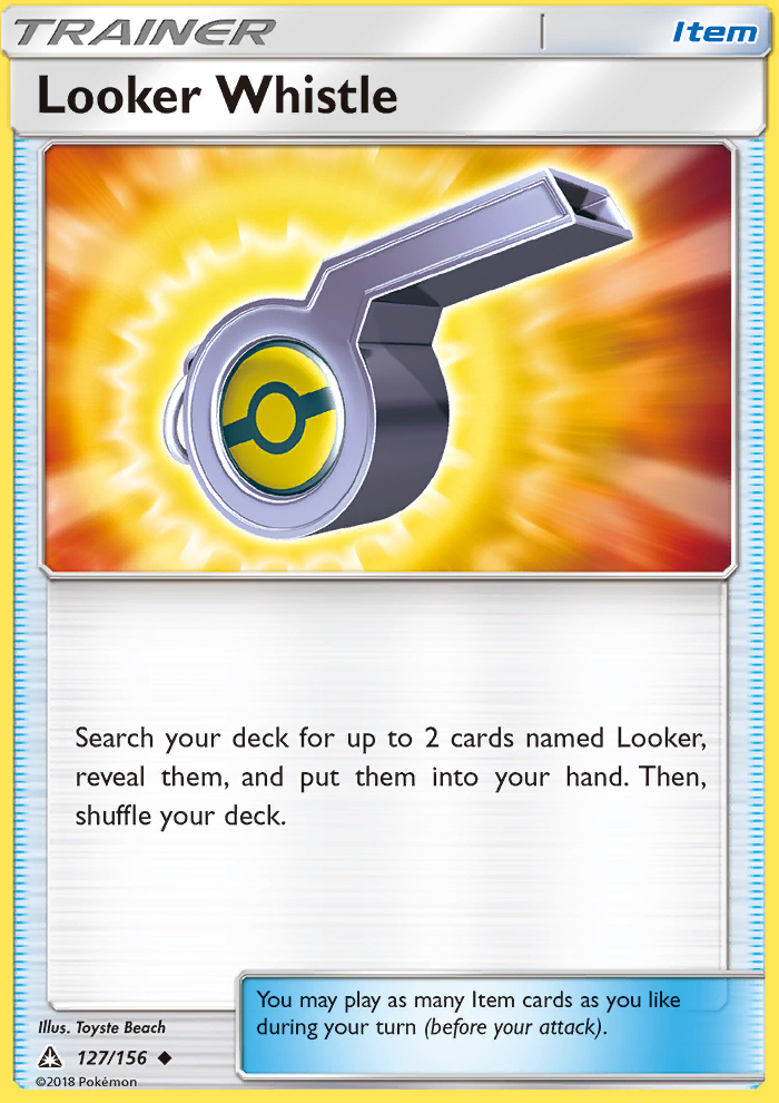 Looker Whistle - Pokémon TCG Card