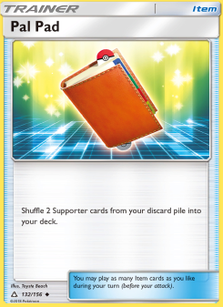 Pal Pad - pokemon TCG Card