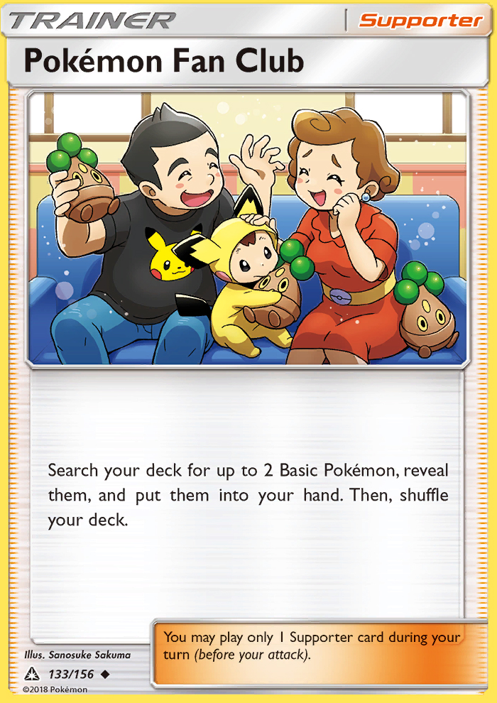 Pokémon Fan Club - Pokémon TCG Card
