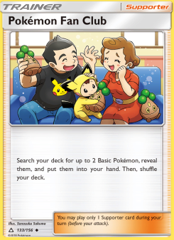 Pokémon Fan Club - pokemon TCG Card