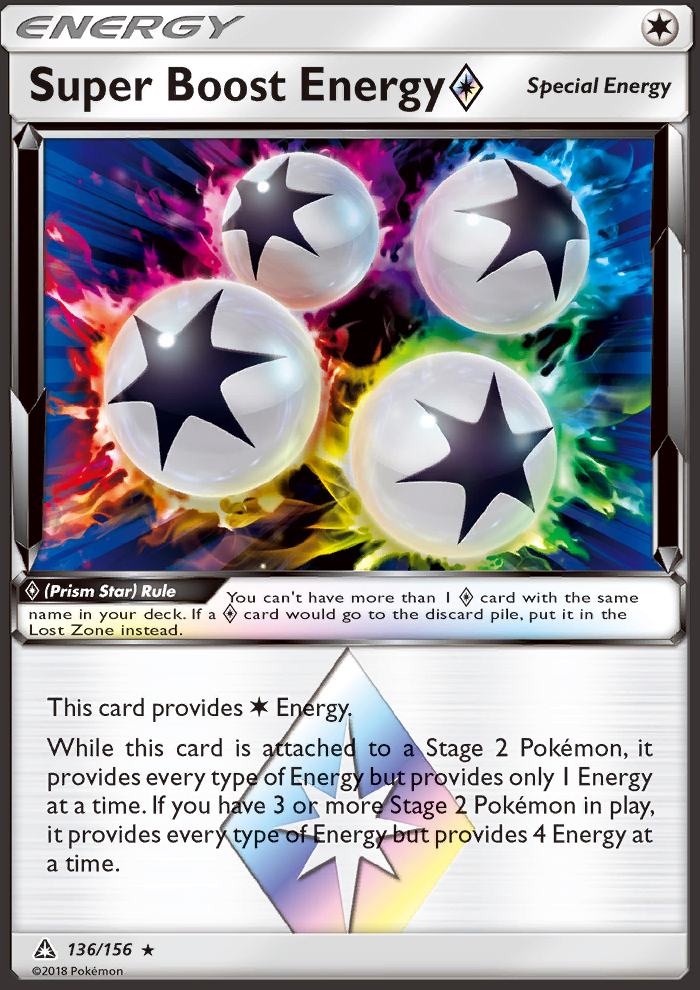 Super Boost Energy ◇ - Pokémon TCG Card