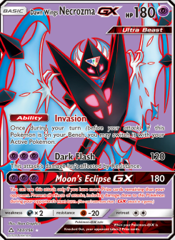 Dawn Wings Necrozma GX - pokemon TCG Card