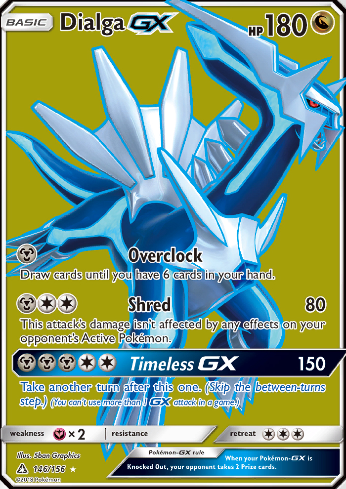 Dialga GX - Pokémon TCG Card