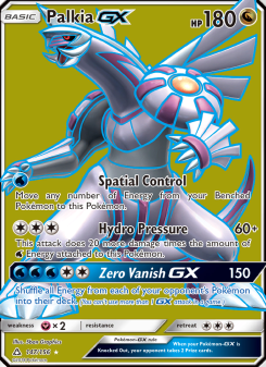 Palkia GX - pokemon TCG Card