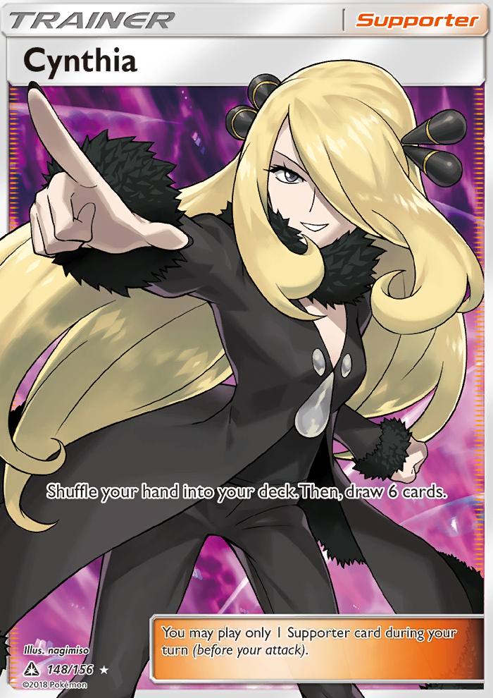 Cynthia - Pokémon TCG Card