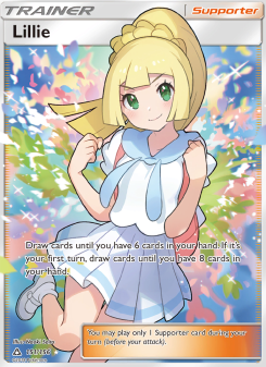 Lillie - pokemon TCG Card