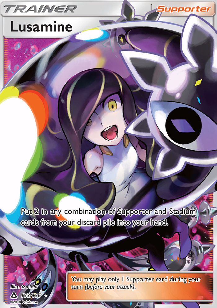 Lusamine - Pokémon TCG Card