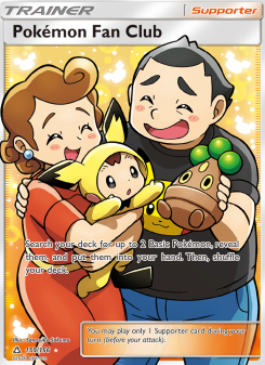 Pokémon Fan Club - pokemon TCG Card